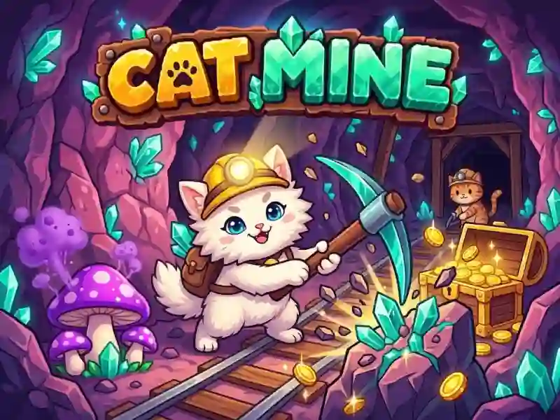 Cat Mine — δωρεάν online παιχνίδι