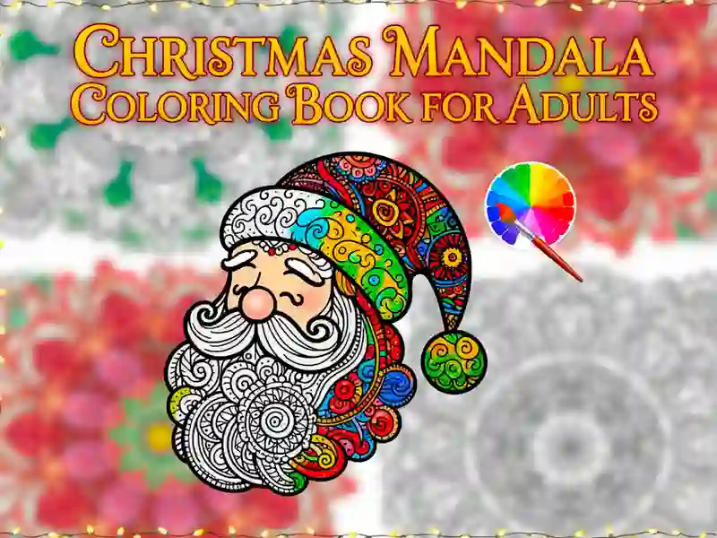 Christmas Mandala Coloring Book for Adults – tasuta veebimäng