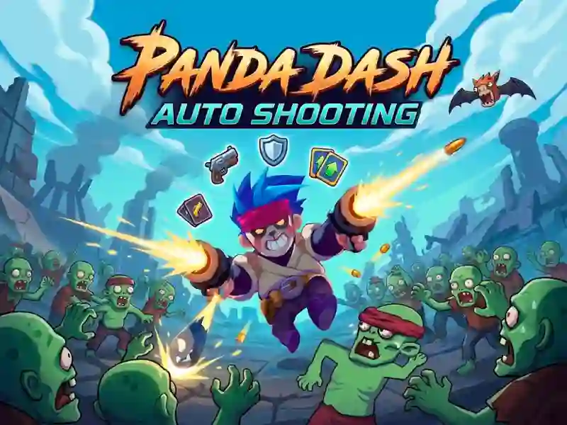 Panda Dash Auto Shooting — 無料オンラインゲーム