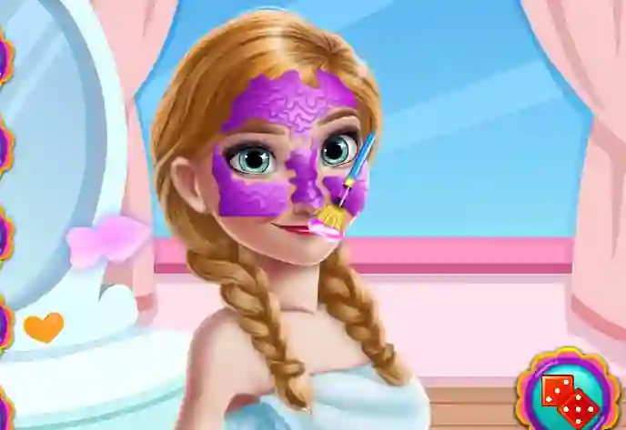 Ice Princess Fruity Skin Care — free online game