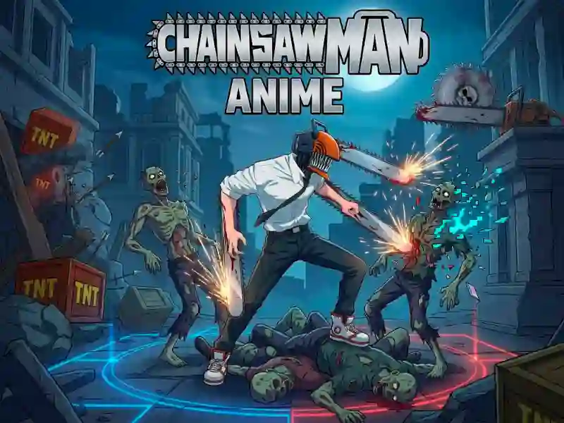 Jwèt Chainsaw Man Anime sou entènèt