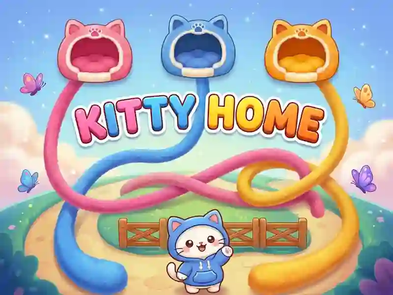 Гульня Kitty Home онлайн