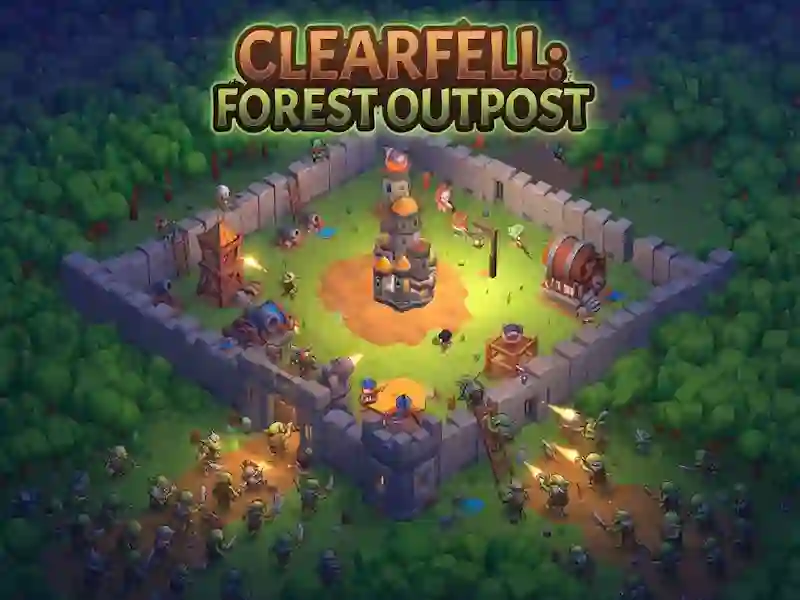 Jwèt Clearfell: Forest Outpost sou entènèt