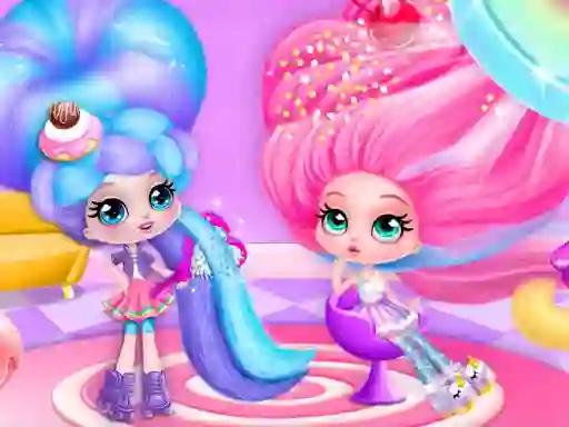 Cotton Candy Style Hair Salon — free online game