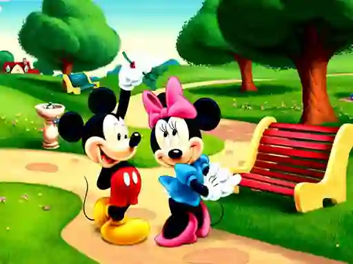 Mickey's Club House — free online game