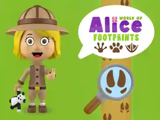World of Alice Footprints — free online game