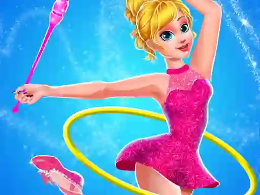 Gymnastic SuperStar Girls Dress Up — free online game