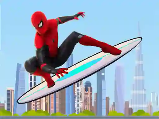 Spiderman Skateboarding — free online game