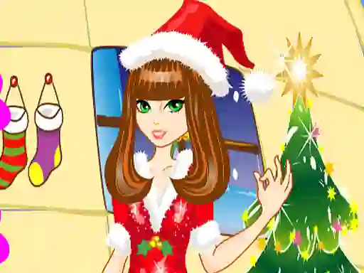 Christmas Girl Dressup — free online game