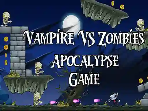 Vamp kid vs The Zombies apocalipse — free online game