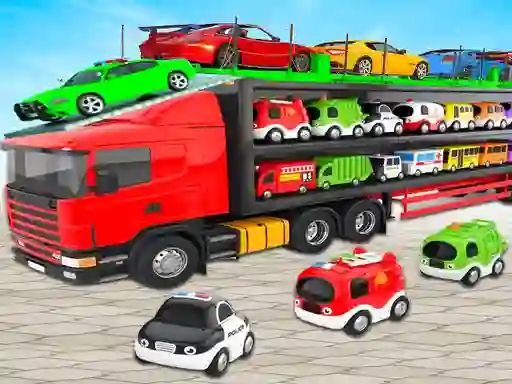 Euro truck heavy venicle transport — free online game