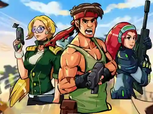 Metal Shooter Brother Squad — free online game