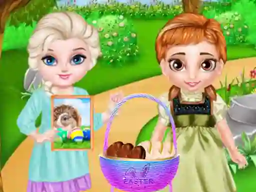Frozen Baby Happy Easter — free online game