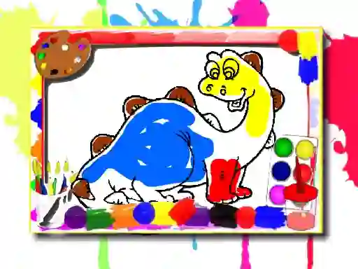 Dinosaur Coloring Book — free online game
