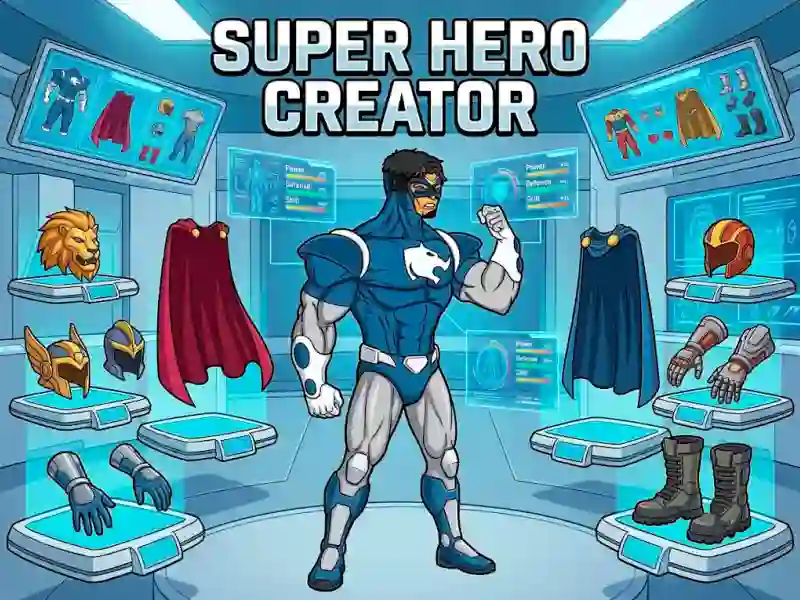 Super Hero Creator — jogo online grátis