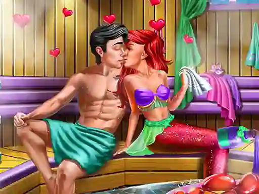 Mermaid Sauna Flirting — free online game