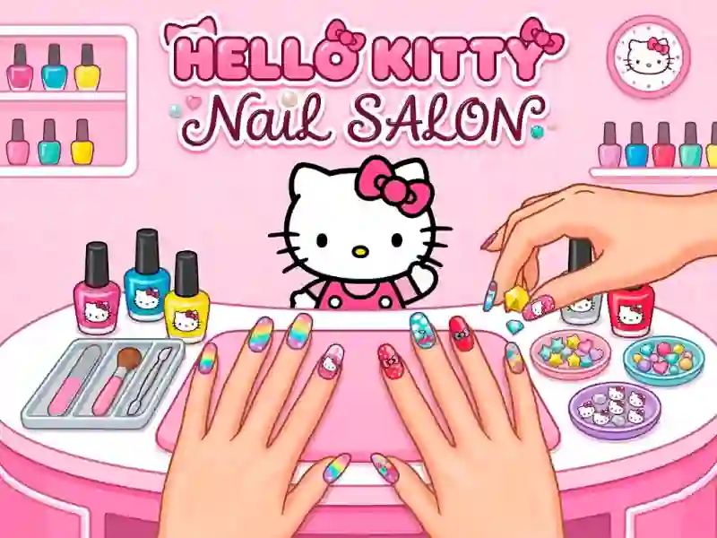 Permainan Hello Kitty Nail Salon talian