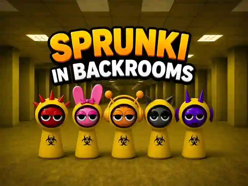 Sprunki in Backrooms — joc online gratuit
