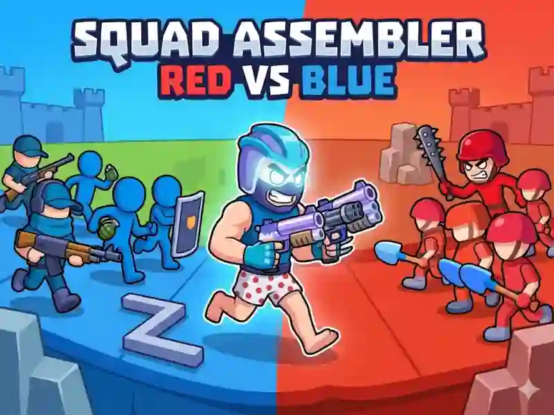 Squad Assembler Red Vs Blue — free online game