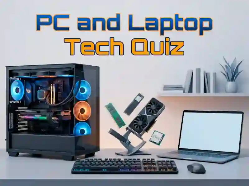 PC and Laptop Tech Quiz — free online game