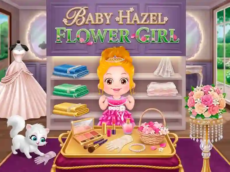 Cluiche Baby Hazel Flower Girl ar líne