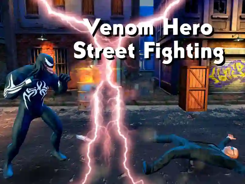 Venom Hero Street Fighting — free online game