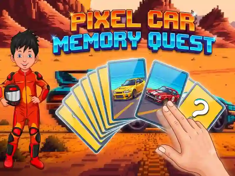 Pixel Car Memory Quest — game online gratis
