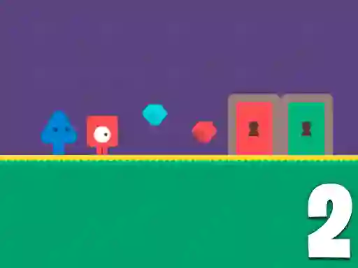 Red and Blue Adventure 2 — free online game