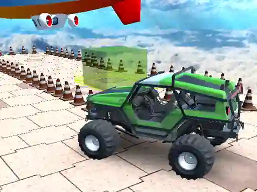 Impossible Sky Car Parking Simulation — free online game