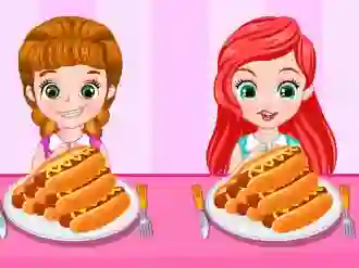 Princess Hotdog Eating Contest — free online game