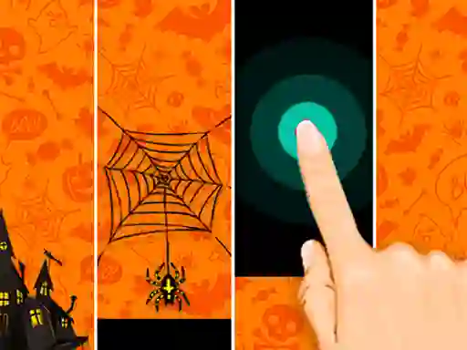 Spill Halloween Magic Tiles online