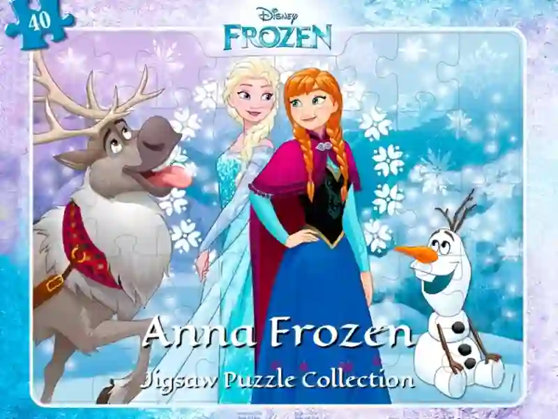 Anna Frozen Jigsaw Puzzle Collection — free online game
