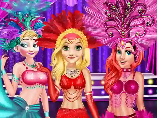 Princess As Los Vegas Showgirls — free online game