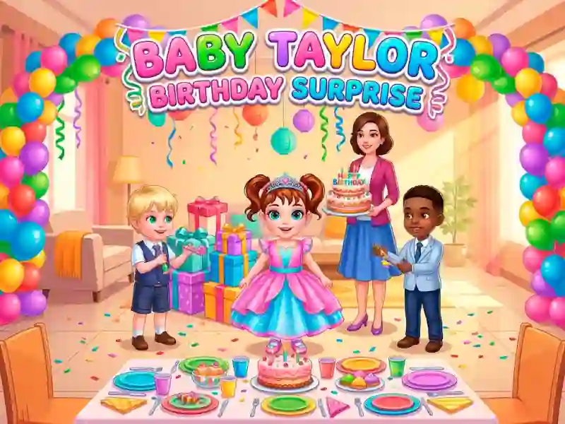 Baby Taylor Birthday Surprise