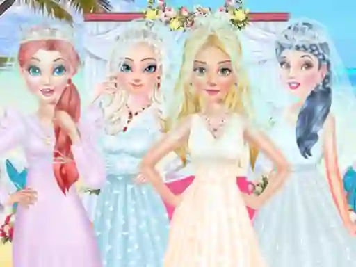Princess Collective Wedding — free online game