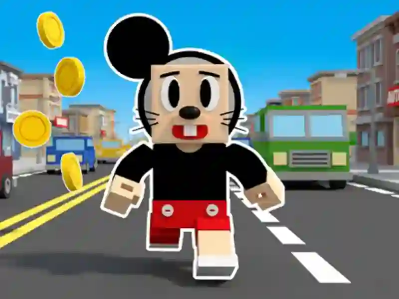 Mickey Run Adventure Game — free online game