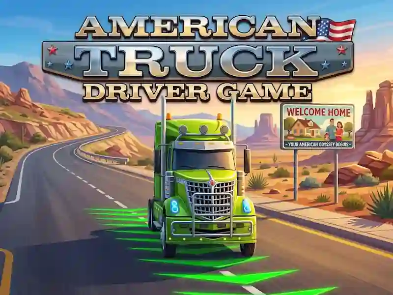 American Truck Driver Game – tasuta veebimäng
