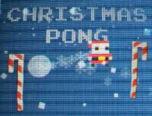 Christmas Pong — безплатна онлайн игра