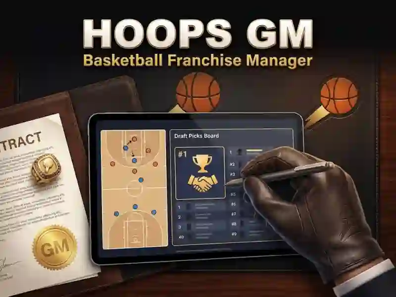Hoops GM - Basketball Franchise Manager — δωρεάν online παιχνίδι