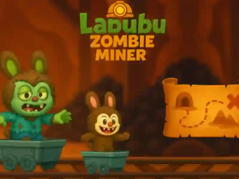 Labubu Zombie Miner — libreng online na laro