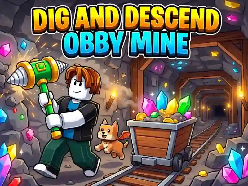 Dig and Descend: Obby Mine — 免费在线游戏