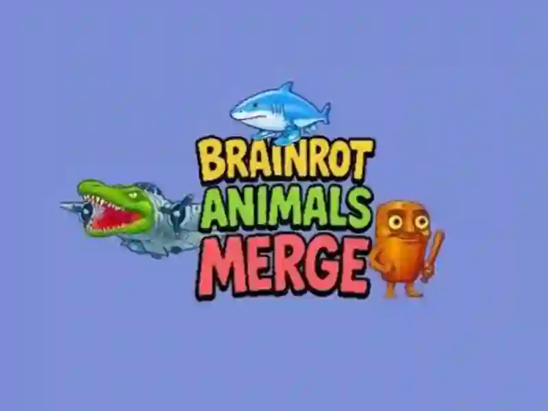 Logħba Brainrot Animals Merge onlajn