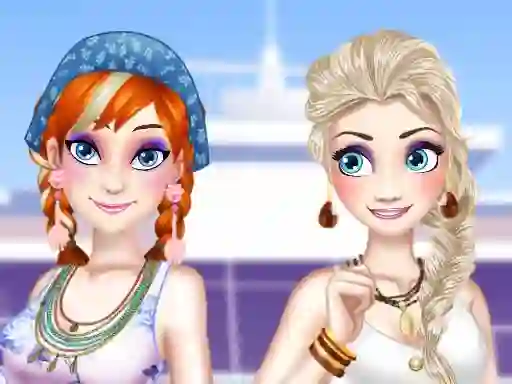 Ella and Anna Spring Break — free online game