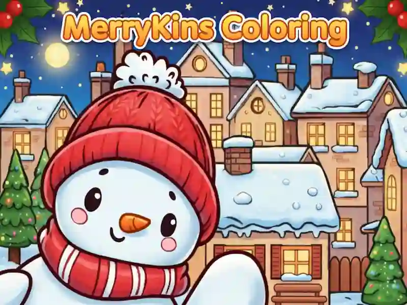 Laro MerryKins Coloring online