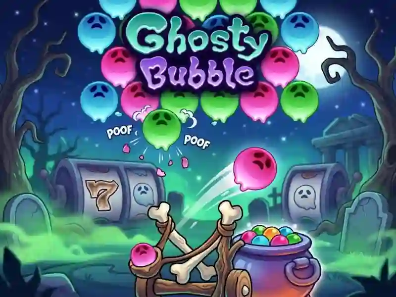 Ghosty Bubble — bezmaksas tiešsaistes spēle