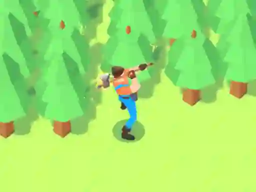 Idle Lumberjack 3D — free online game