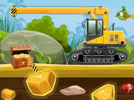 Hra Gold Truck Crane
