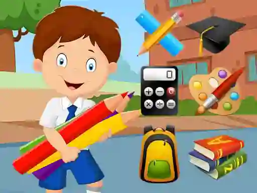 School Match 3 — free online game