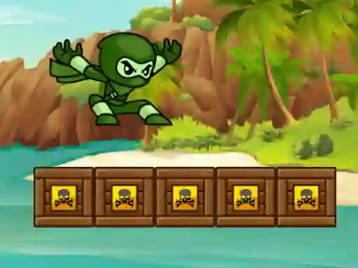 Green Ninja Run — free online game