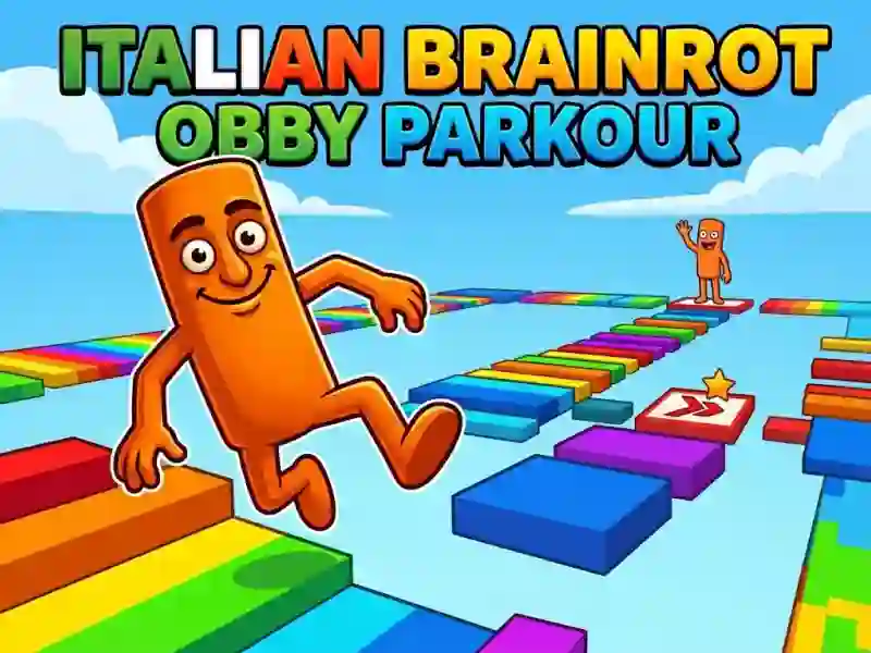 Gêm Italian Brainrot Obby Parkour ar-lein